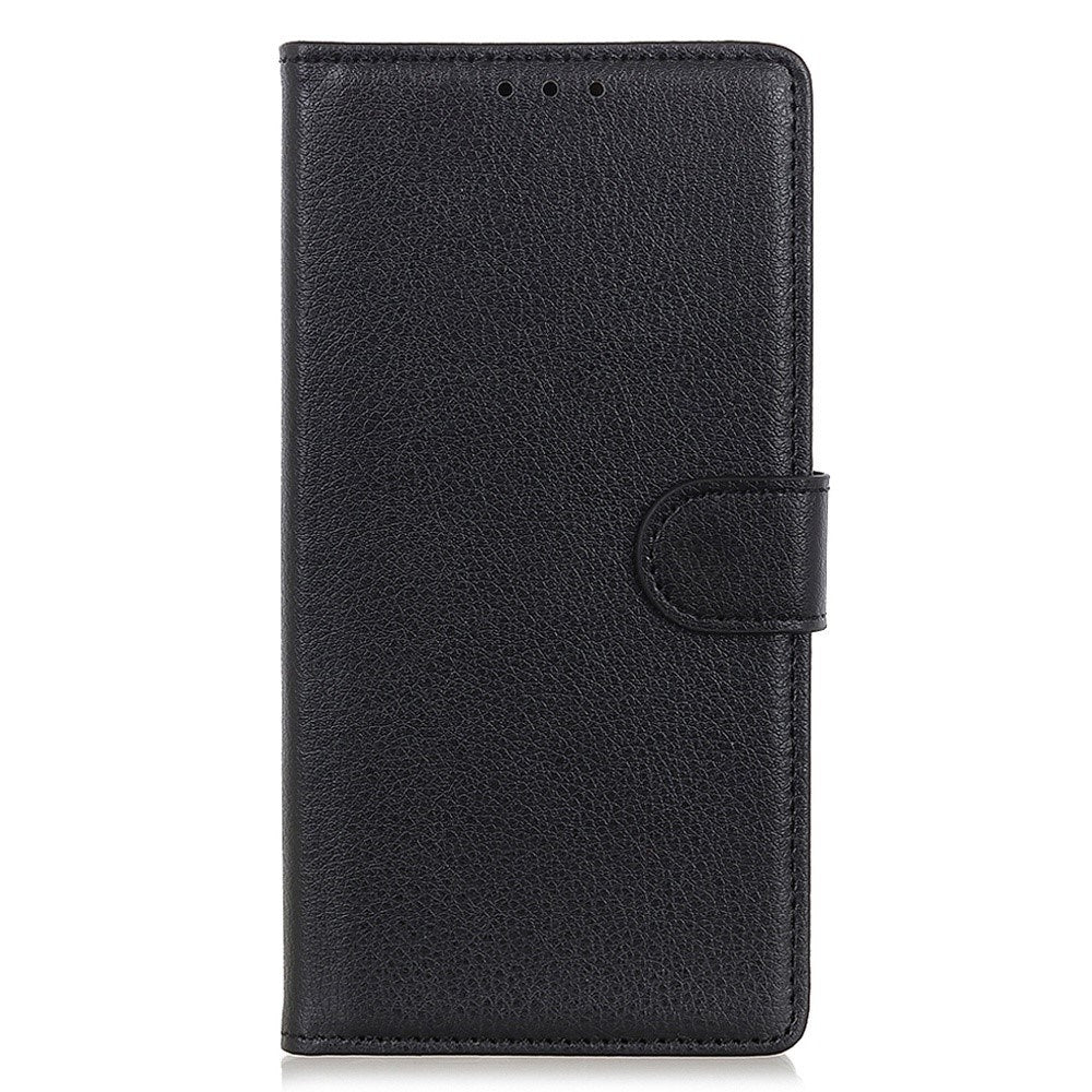 EIDERWOOD iPhone 16 Pro Max Læder Flip Cover m. Kortholder & Stander - Sort