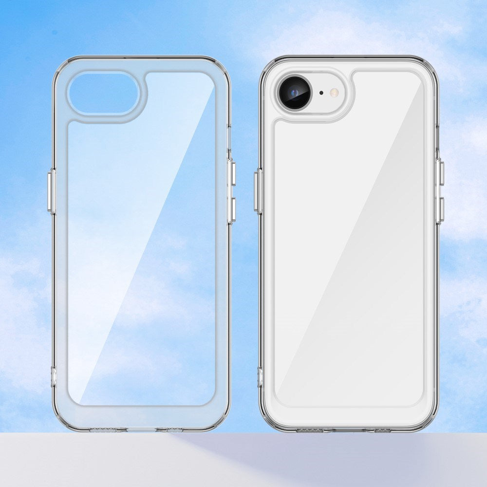 EIDERWOOD iPhone 16e Hybrid Plastik Mobil Cover - Gennemsigtig