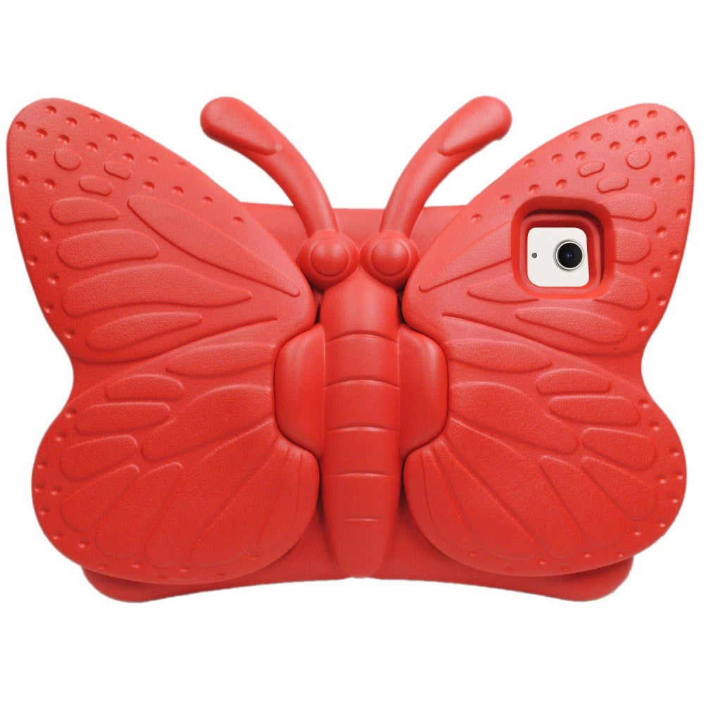 EIDERWOOD iPad Air 11" (2026 / 2025 / 2024) - Sommerfugl Super 360 Degree Position Cover - Rød