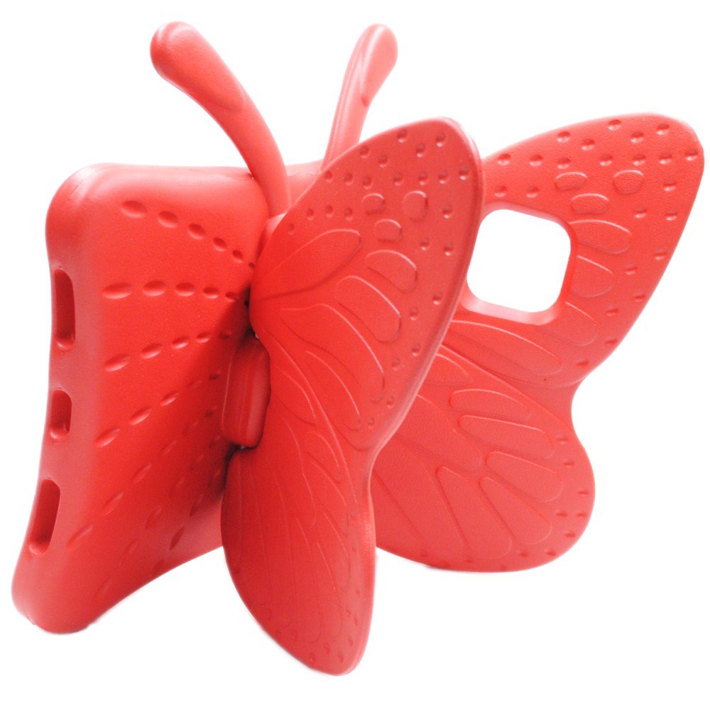 EIDERWOOD iPad Air 11" (2026 / 2025 / 2024) - Sommerfugl Super 360 Degree Position Cover - Rød
