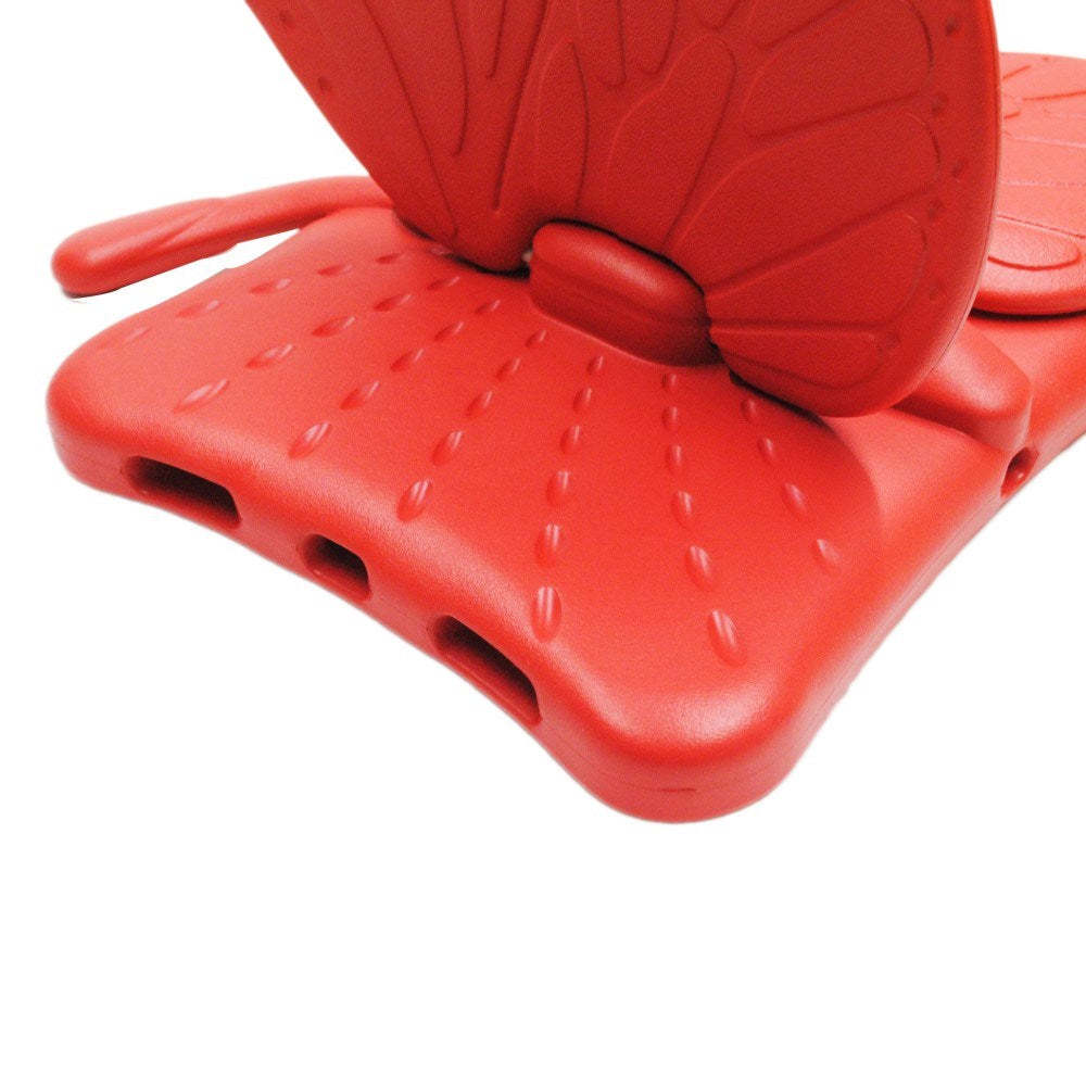 EIDERWOOD iPad Air 11" (2026 / 2025 / 2024) - Sommerfugl Super 360 Degree Position Cover - Rød