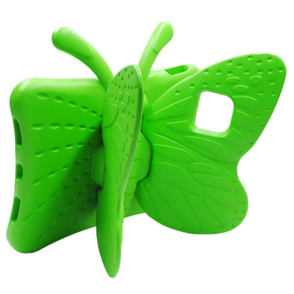 EIDERWOOD iPad Air 11" (2025 / 2024) - Sommerfugl Super 360 Degree Position Cover - Grøn