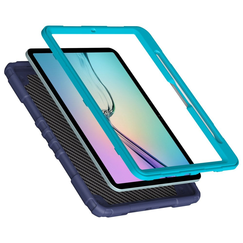 EIDERWOOD iPad Air 11" (2026 / 2025 / 2024) Børne Tablet Cover m. Kickstand & Håndtag - Mørkeblå