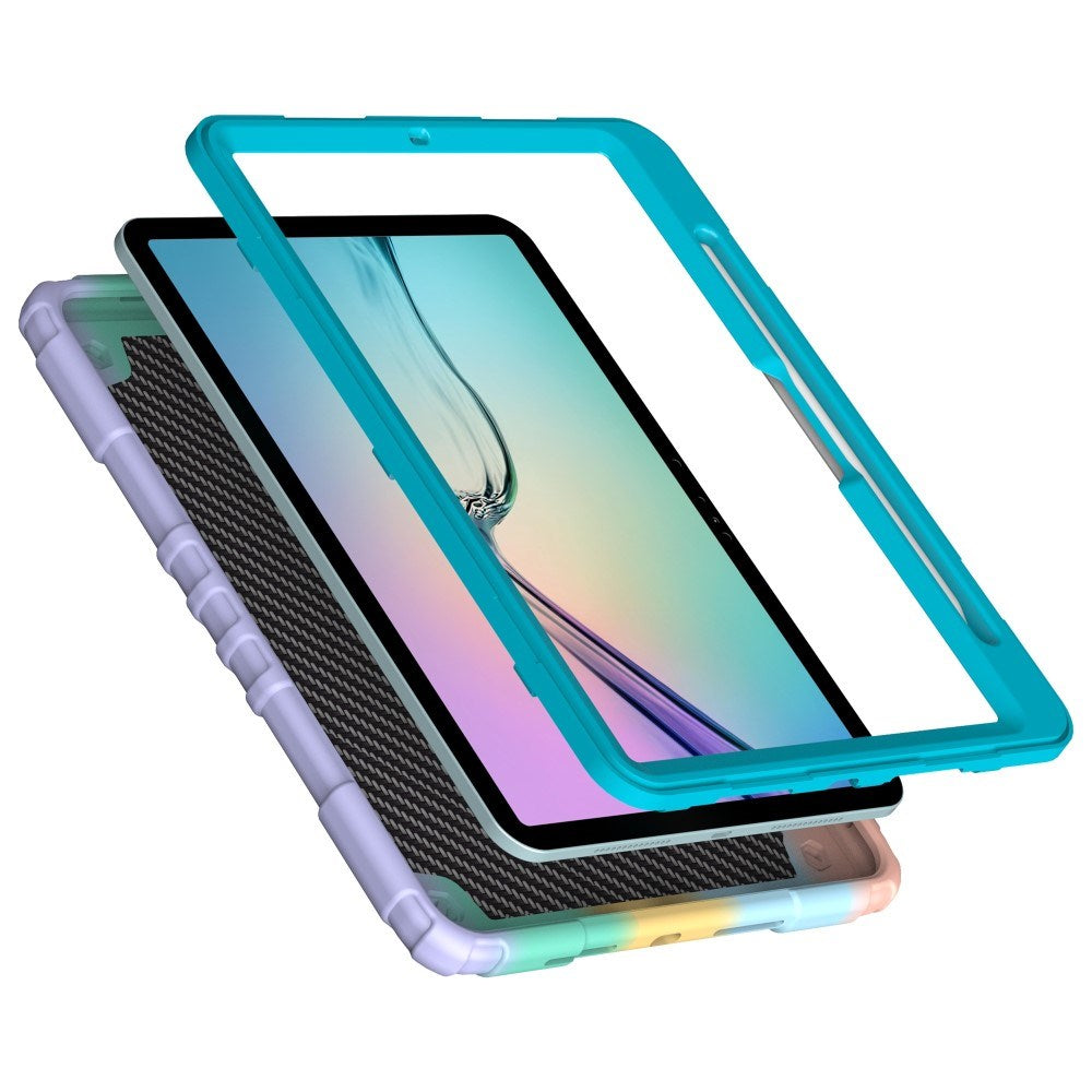EIDERWOOD iPad Air 11" (2026 / 2025 / 2024) Børne Tablet Cover m. Kickstand & Håndtag - Regnbue