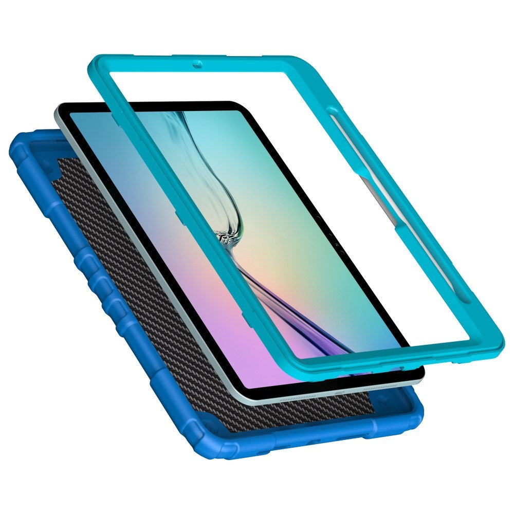 EIDERWOOD iPad Air 11" (2026 / 2025 / 2024) Børne Tablet Cover m. Kickstand & Håndtag - Blå