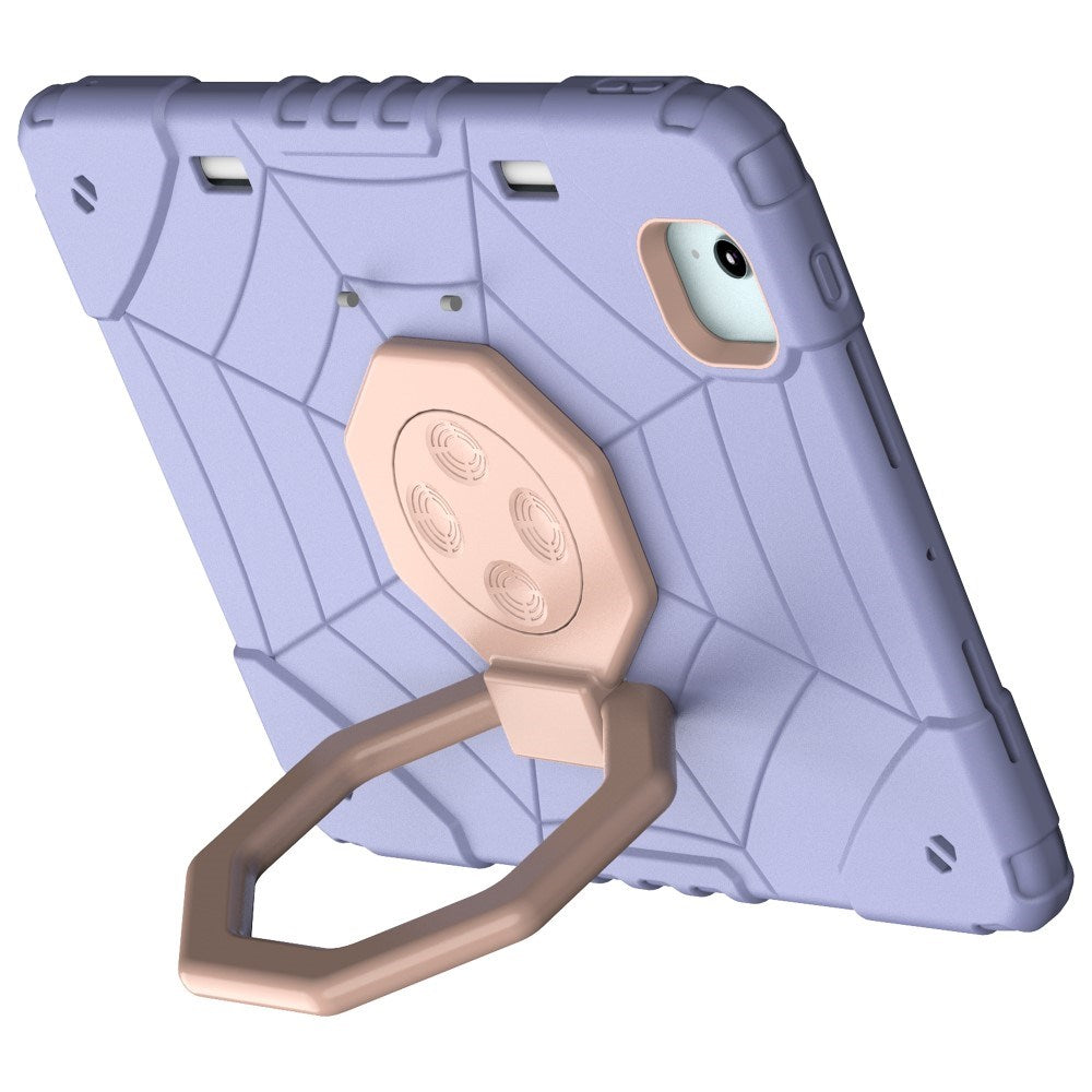 EIDERWOOD iPad Air 11" (2026 / 2025 / 2024) Børne Tablet Cover m. Kickstand & Håndtag - Lilla