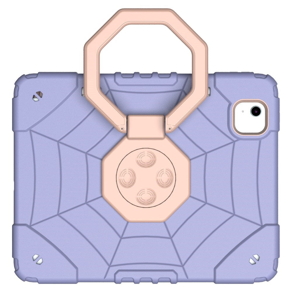 EIDERWOOD iPad Air 11" (2026 / 2025 / 2024) Børne Tablet Cover m. Kickstand & Håndtag - Lilla