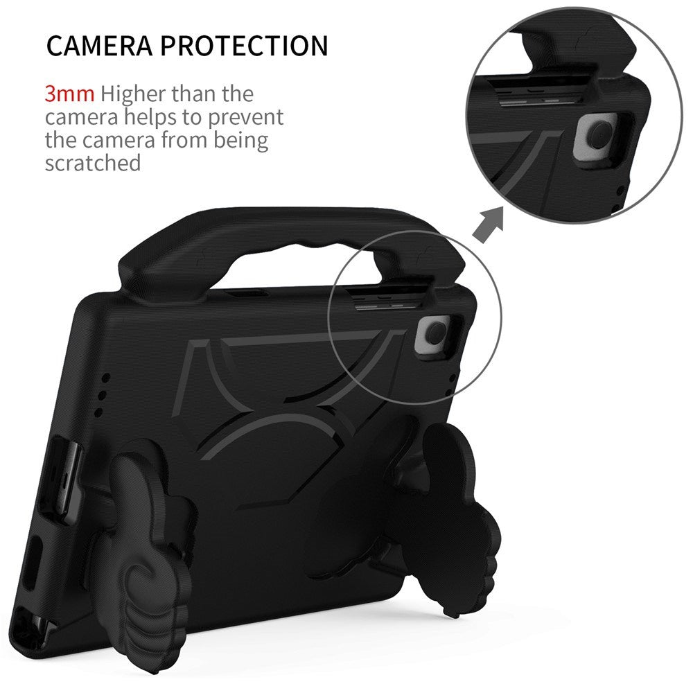 Samsung Galaxy Tab A11+ (Plus) / A9+ (Plus) EIDERWOOD Børnecover m. Ståfunktion - Sort