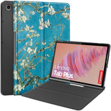 EIDERWOOD Lenovo Tab Plus 11.5" - Vegansk Læder Cover m. Mønster - Blomst