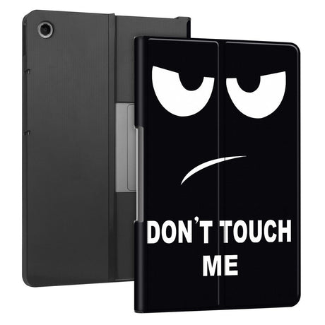 EIDERWOOD Lenovo Tab Plus 11.5" - Vegansk Læder Cover m. Mønster - "Don't Touch Me"