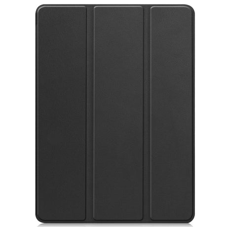 OnePlus Pad 2 Tri-Fold Læder Tablet Cover m. Vågeblus Funktion - Sort