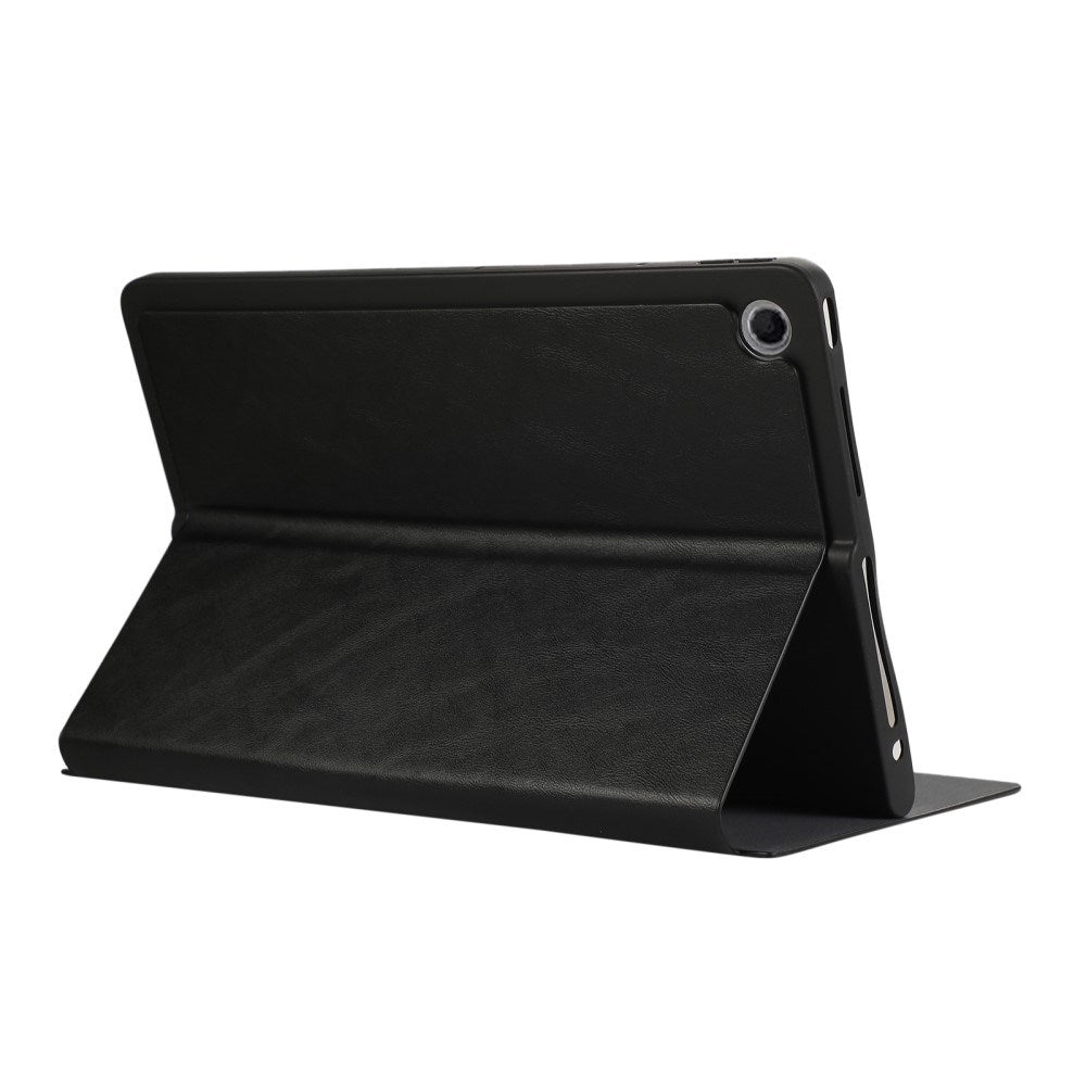 EIDERWOOD Lenovo Tab Plus 11.5" - Vegansk Læder Cover m. Ståfunktion - Sort