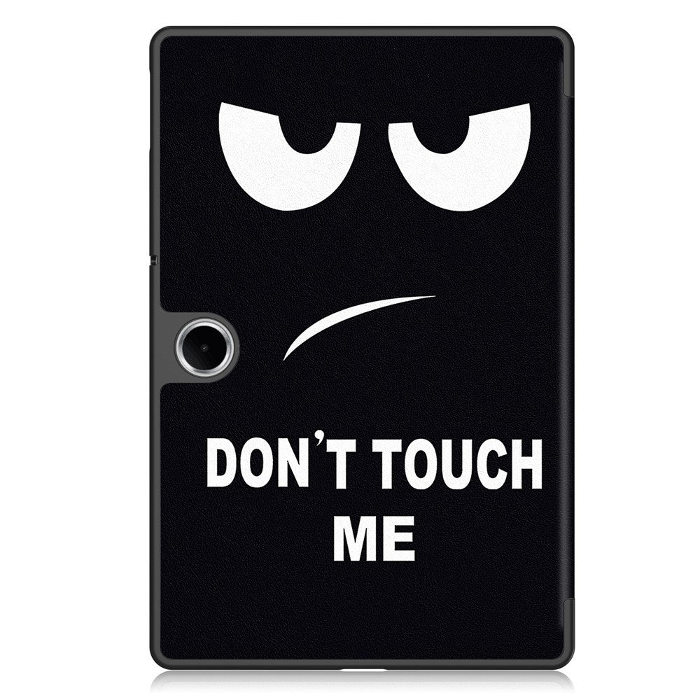 OnePlus Pad Lite - EIDERWOOD Kunstlæder Flip Cover - Don't Touch Me