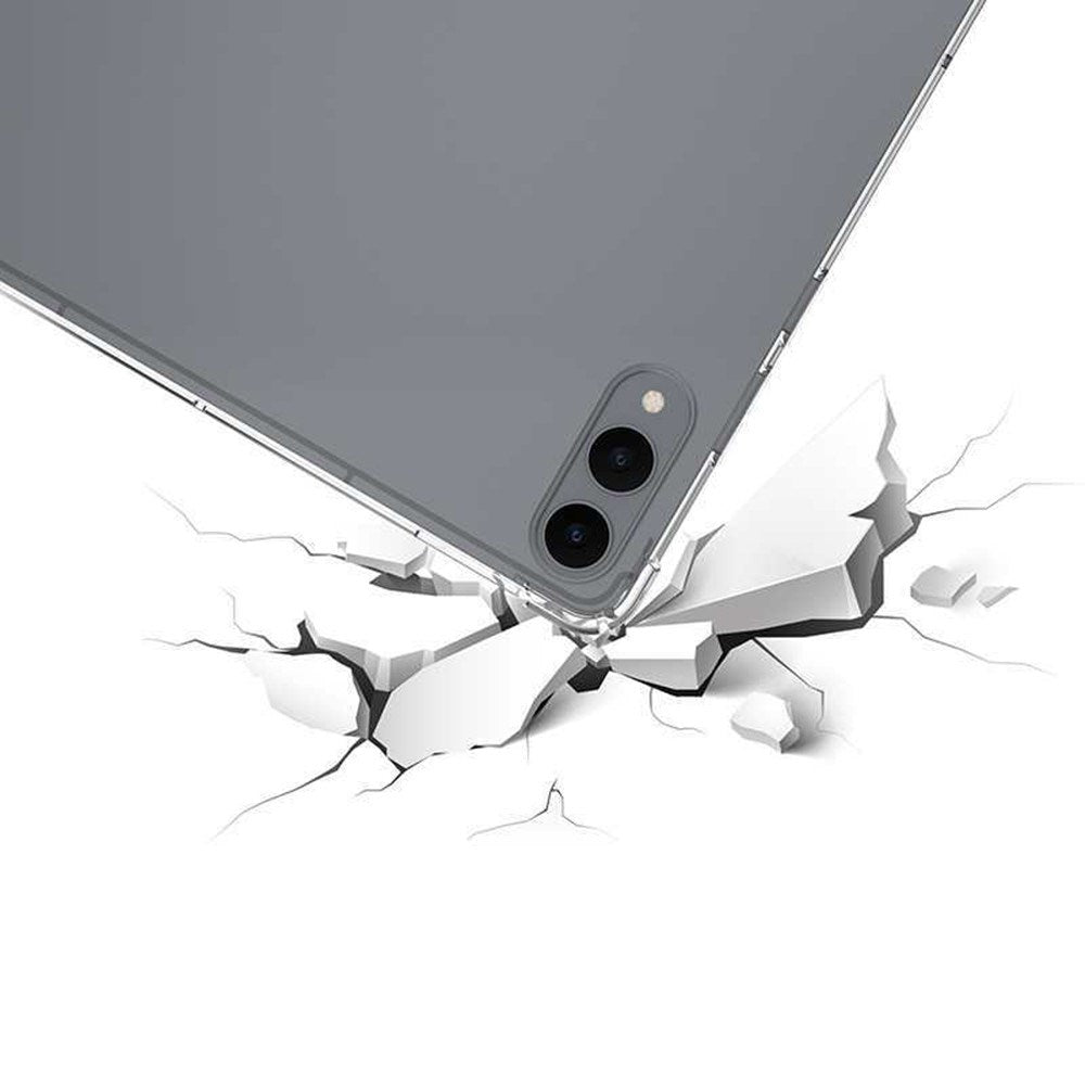 EIDERWOOD Samsung Galaxy Tab S11 Ultra Fleksibelt Plastik Case - Gennemsigtig