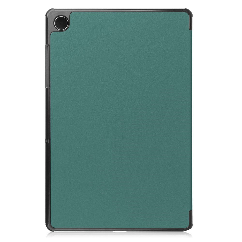 Samsung Galaxy Tab A11+ (Plus) EIDERWOOD Kunstlæder Tablet Cover m. Standerfunktion - Grøn