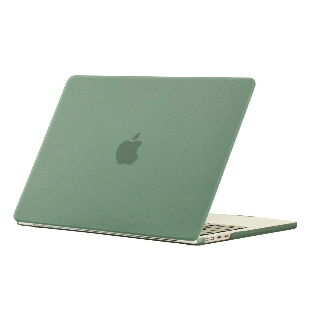 MacBook Air 13" M2/M3/M4 (2022-2025) Mat Plastik Bærbar Cover - Lysegrøn