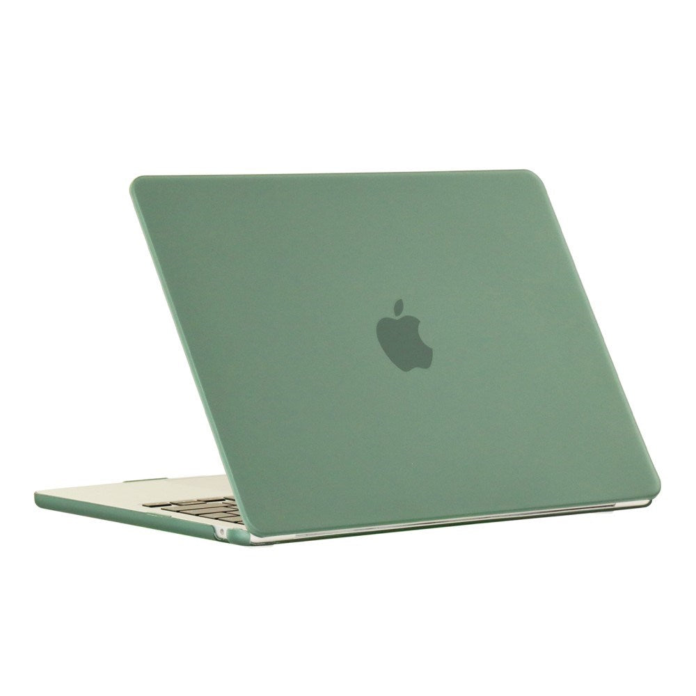 MacBook Air 13" M2/M3/M4 (2022-2025) Mat Plastik Bærbar Cover - Lysegrøn