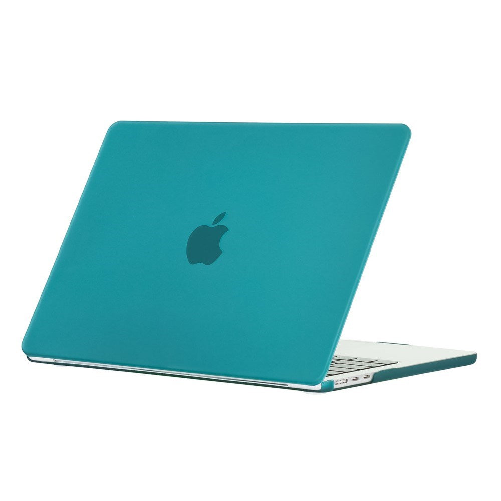 MacBook Air 13" M2/M3/M4 (2022-2025) Mat Plastik Bærbar Cover - Grøn