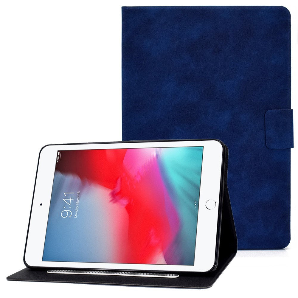 EIDERWOOD iPad Mini 4 / iPad Mini (2019) Læder Cover m. Kortholder - Blå