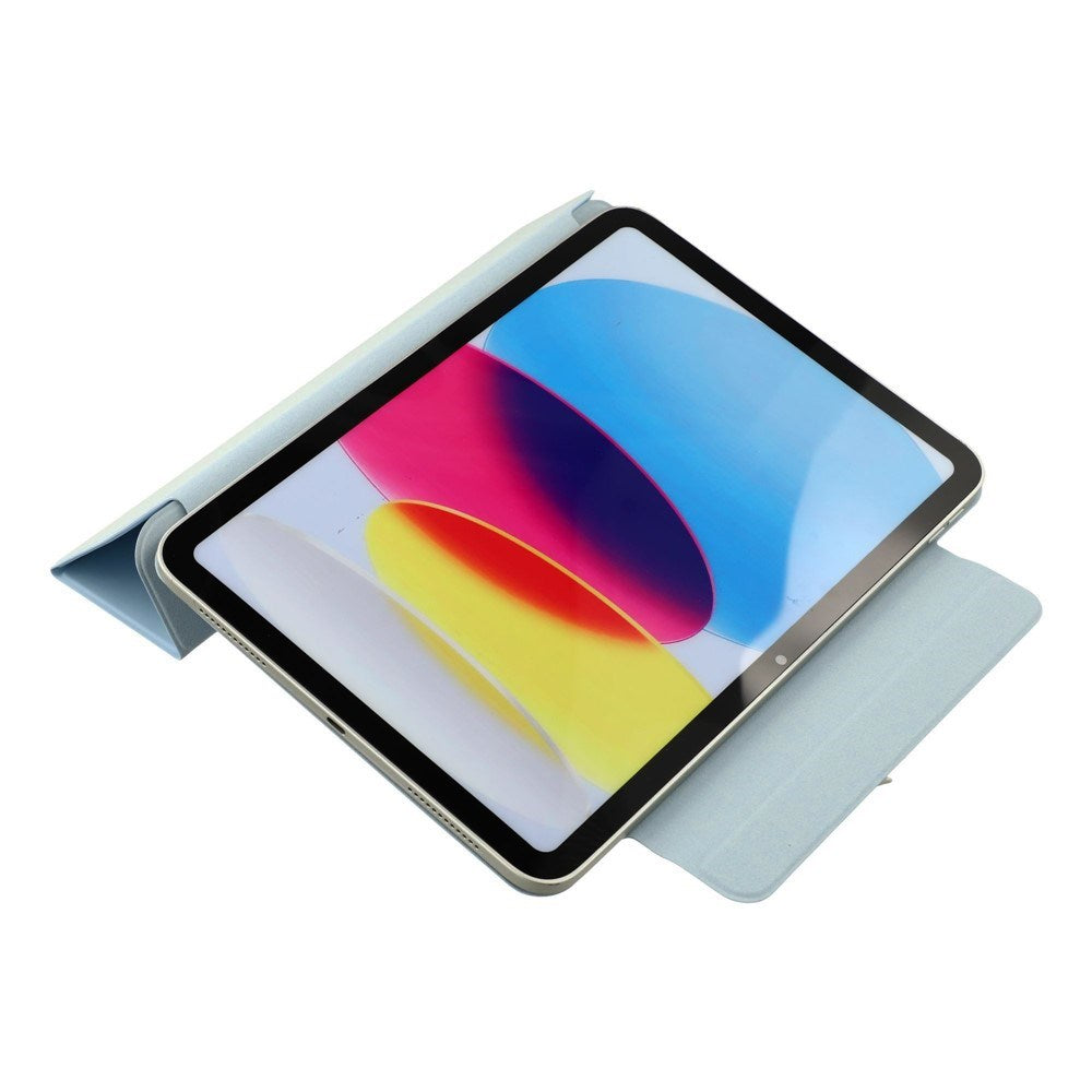 EIDERWOOD iPad 11" (2025) / iPad 10.9" (2024/2022) Magnetisk Tri-Fold Tablet Cover - Lyseblå