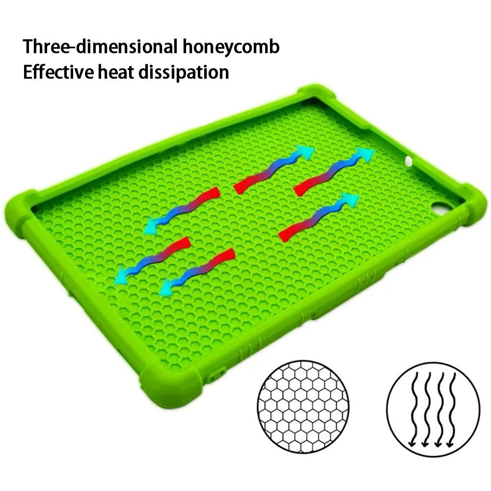 Lenovo Tab P11 Gen. 2 Plus Silikone Tablet Cover m. Ståfunktion - Grøn
