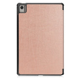 EIDERWOOD Nokia T21 Tri-Fold Læder Tablet Cover m. Standerfunktion - Rose Gold