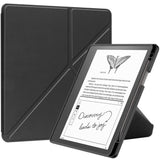 Amazon Kindle Scribe 11th Generation (2022) Origami Kunstlæder Tablet Cover m. Pen Holder - Sort