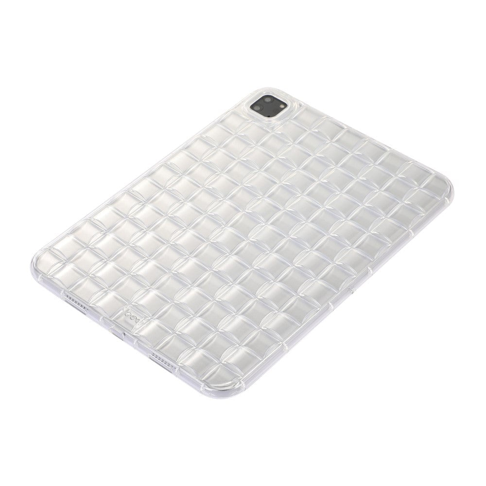iPad Pro 11" (2022 / 2021 / 2020 / 2018) Fleksibelt Plastik Tablet Cover - Flet Design - Gennemsigtig