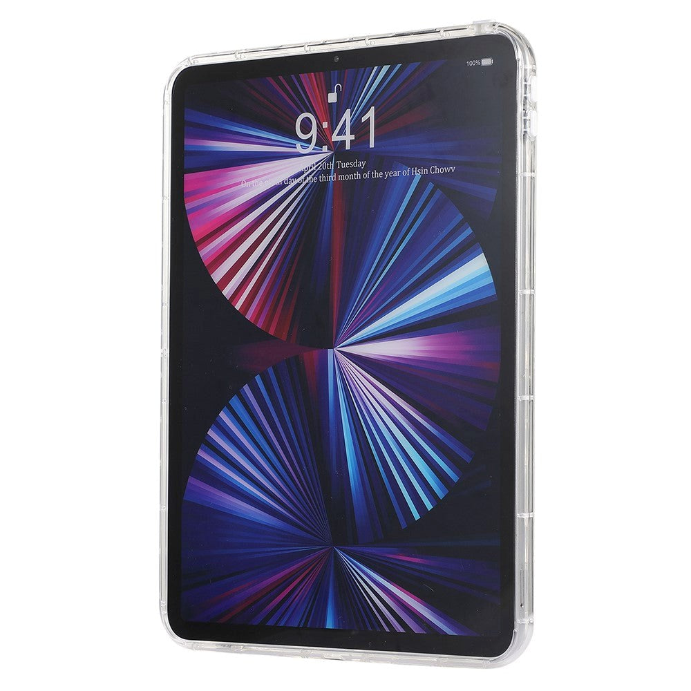 iPad Pro 11" (2022 / 2021 / 2020 / 2018) Fleksibelt Plastik Tablet Cover - Flet Design - Gennemsigtig