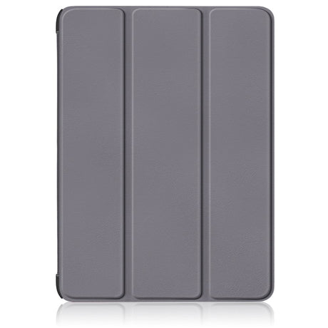 OnePlus Pad / Oppo Pad 2 Tri-Fold Læder Tablet Cover m. Standerfunktion - Grå