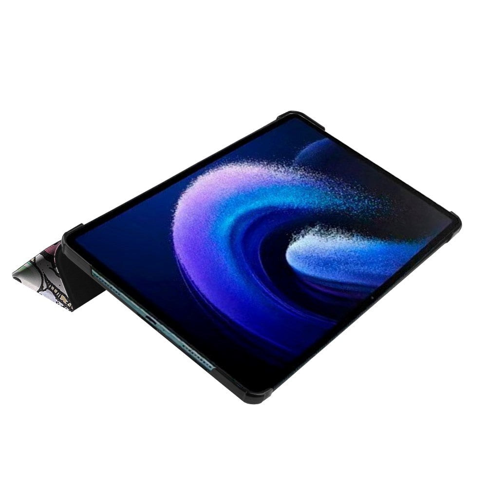 Xiaomi Pad 6 Læder Flip Cover m. Stand - Graffiti