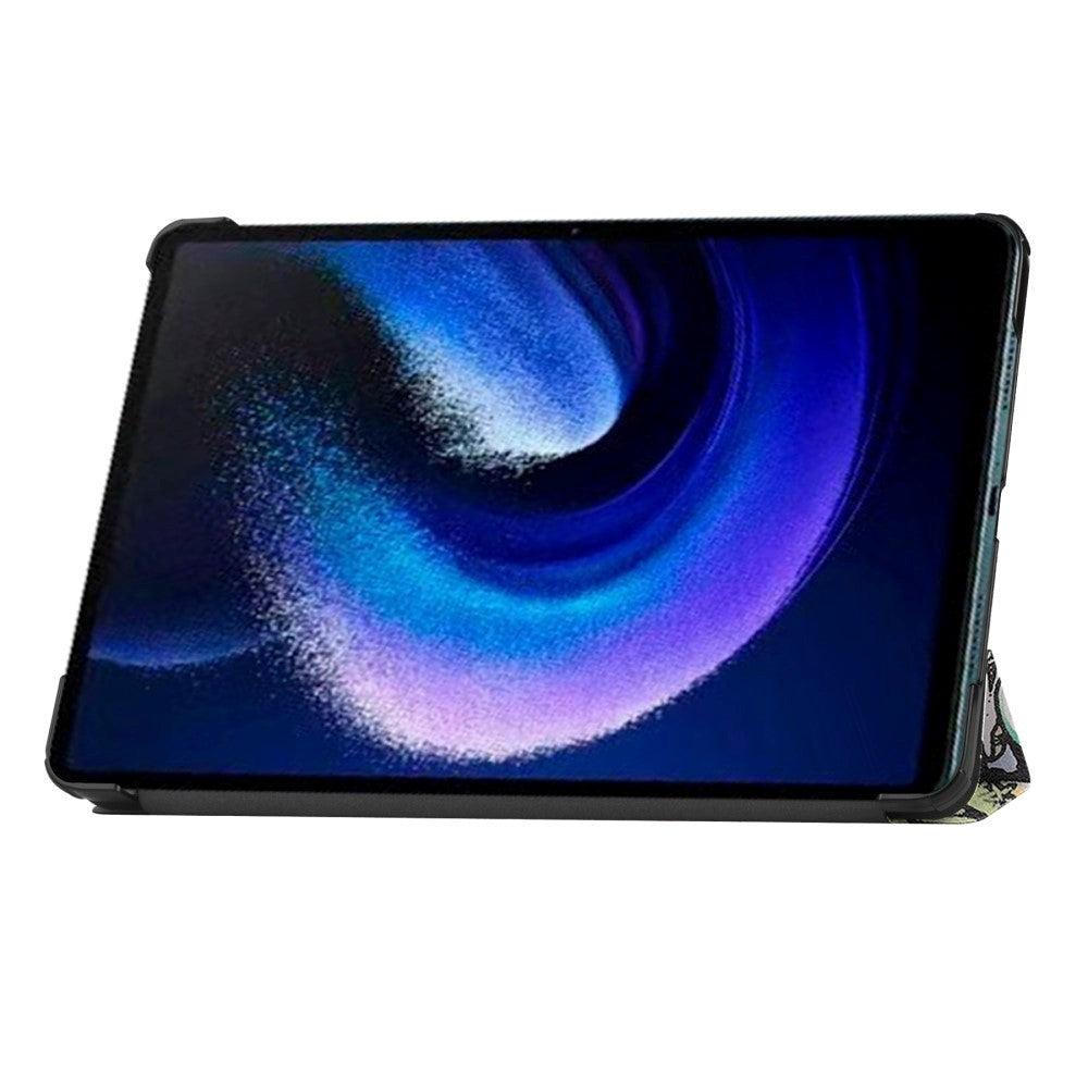 Xiaomi Pad 6 Læder Flip Cover m. Stand - Graffiti