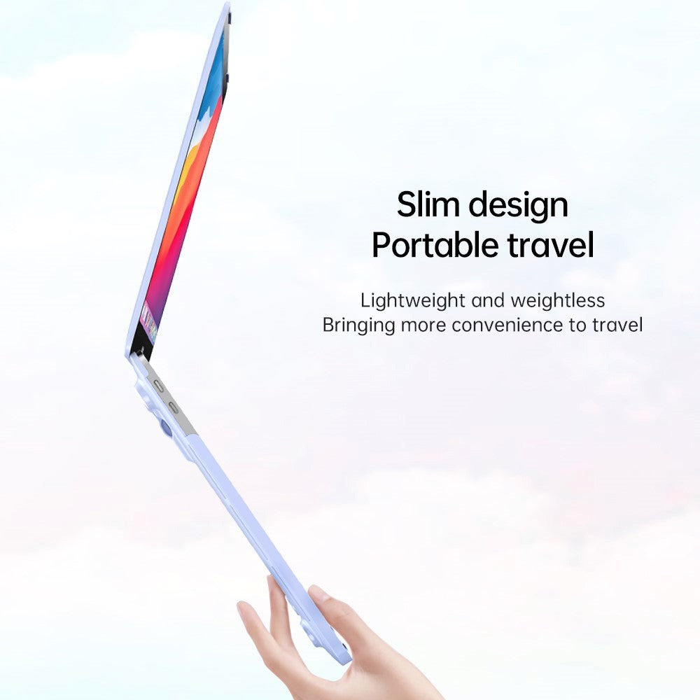 Macbook Pro 13 (2016-2022) Plastik Macbook Cover m. Stand - Frosted Sort