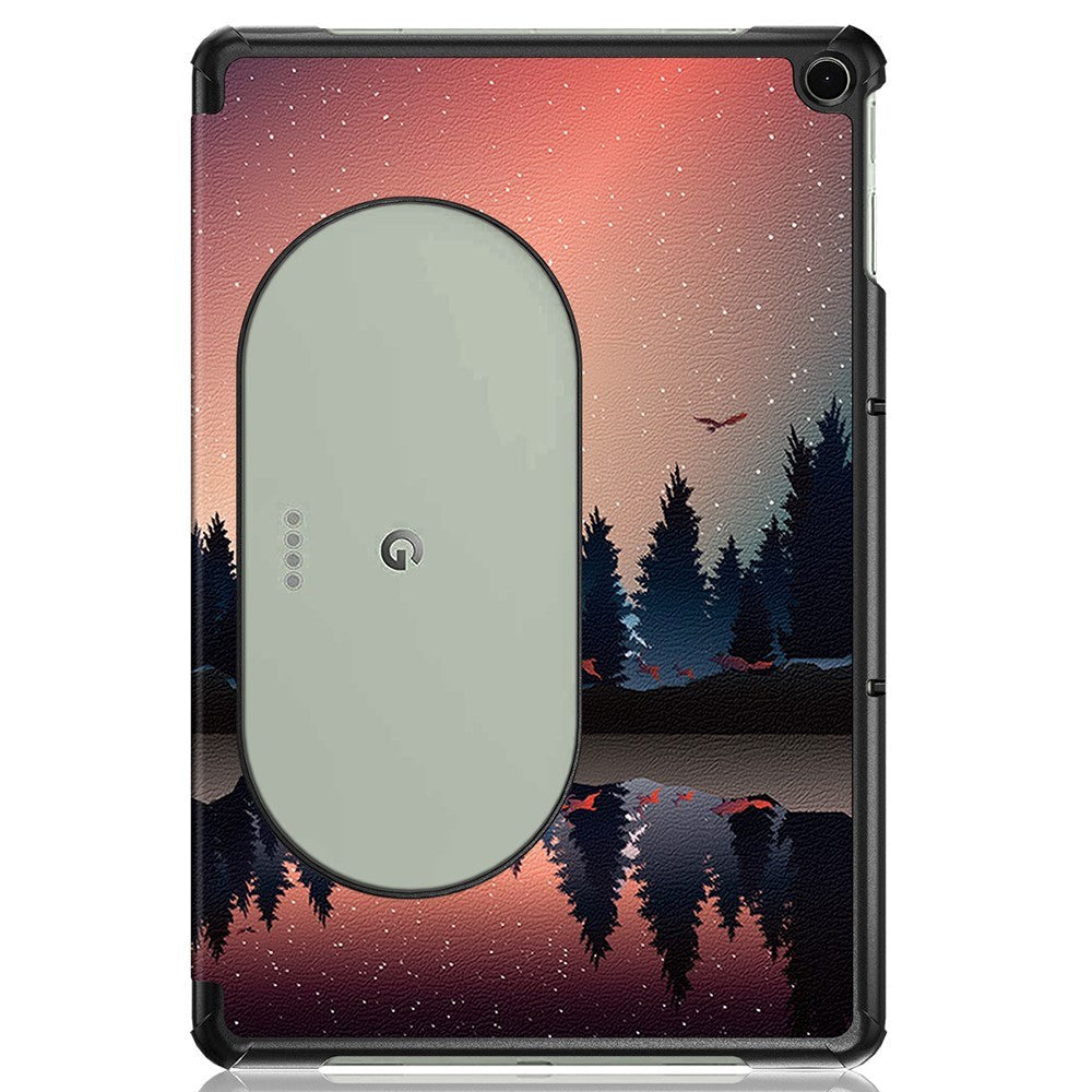 Google Pixel Tablet Kunstlæder Flip Cover - Aftensol