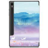 Samsung Tab S9 Kunstlæder Flip Cover - Graffiti