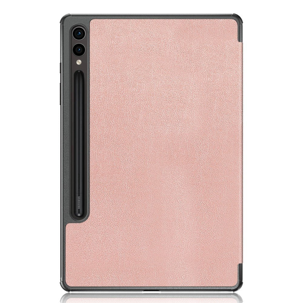 Samsung Galaxy Tab S9 Tri-Fold Læder Tablet Cover m. Standerfunktion - Rose Gold