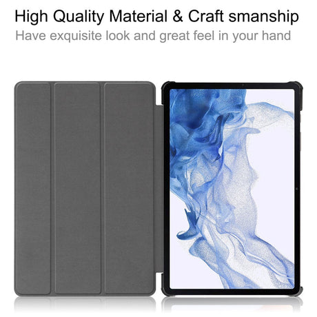 Samsung Galaxy Tab S9 Læder Flip Cover - Don't Touch Me