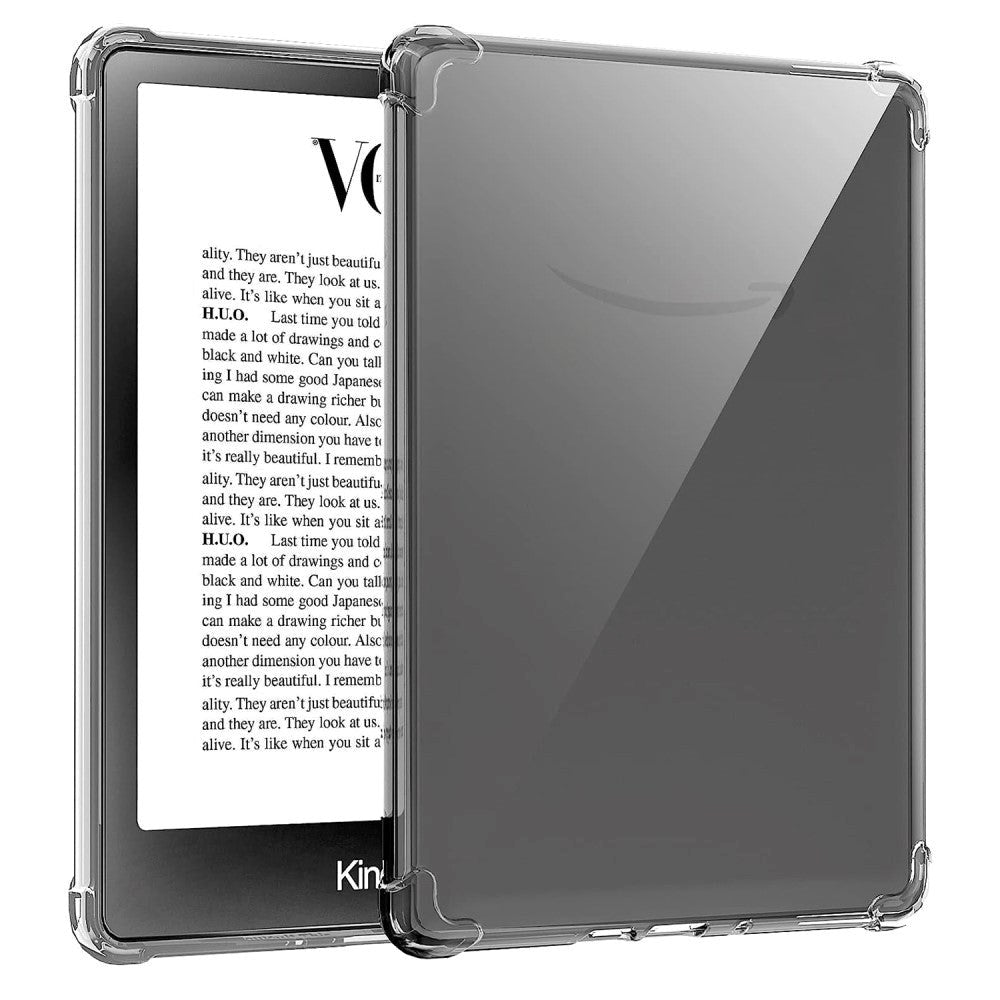 Amazon Kindle Paperwhite 5 11th Generation (2021) Fleksibelt Plastik Kindle Cover - Gennemsigtig