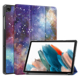 Samsung Galaxy Tab A9 Tri-Fold Kunstlæder Tablet Cover - Galakse