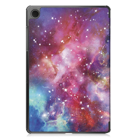 Samsung Galaxy Tab A9 Tri-Fold Kunstlæder Tablet Cover - Galakse