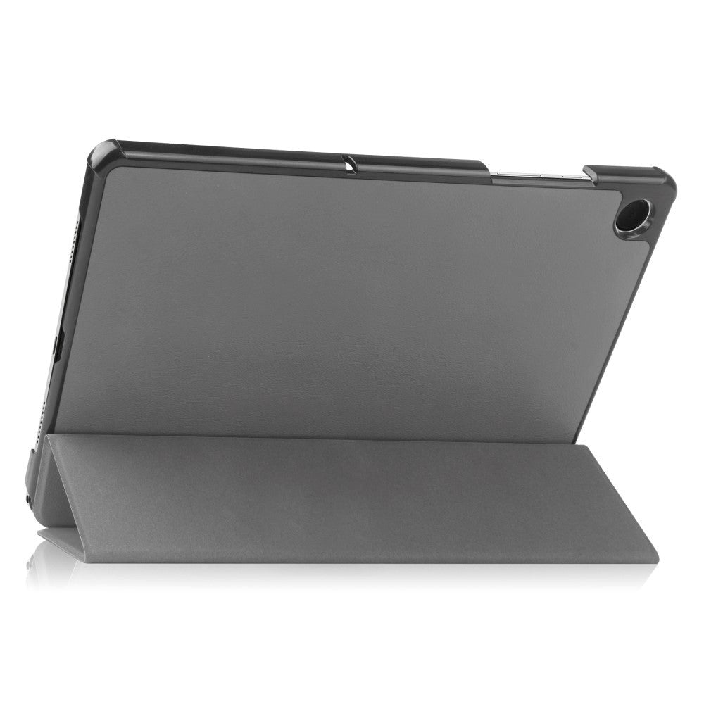 Samsung Galaxy Tab A9 Tri-Fold Læder Tablet Cover m. Standerfunktion - Grå