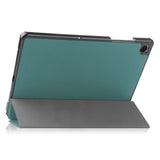 Samsung Galaxy Tab A9 Tri-Fold Læder Tablet Cover m. Standerfunktion - Grøn