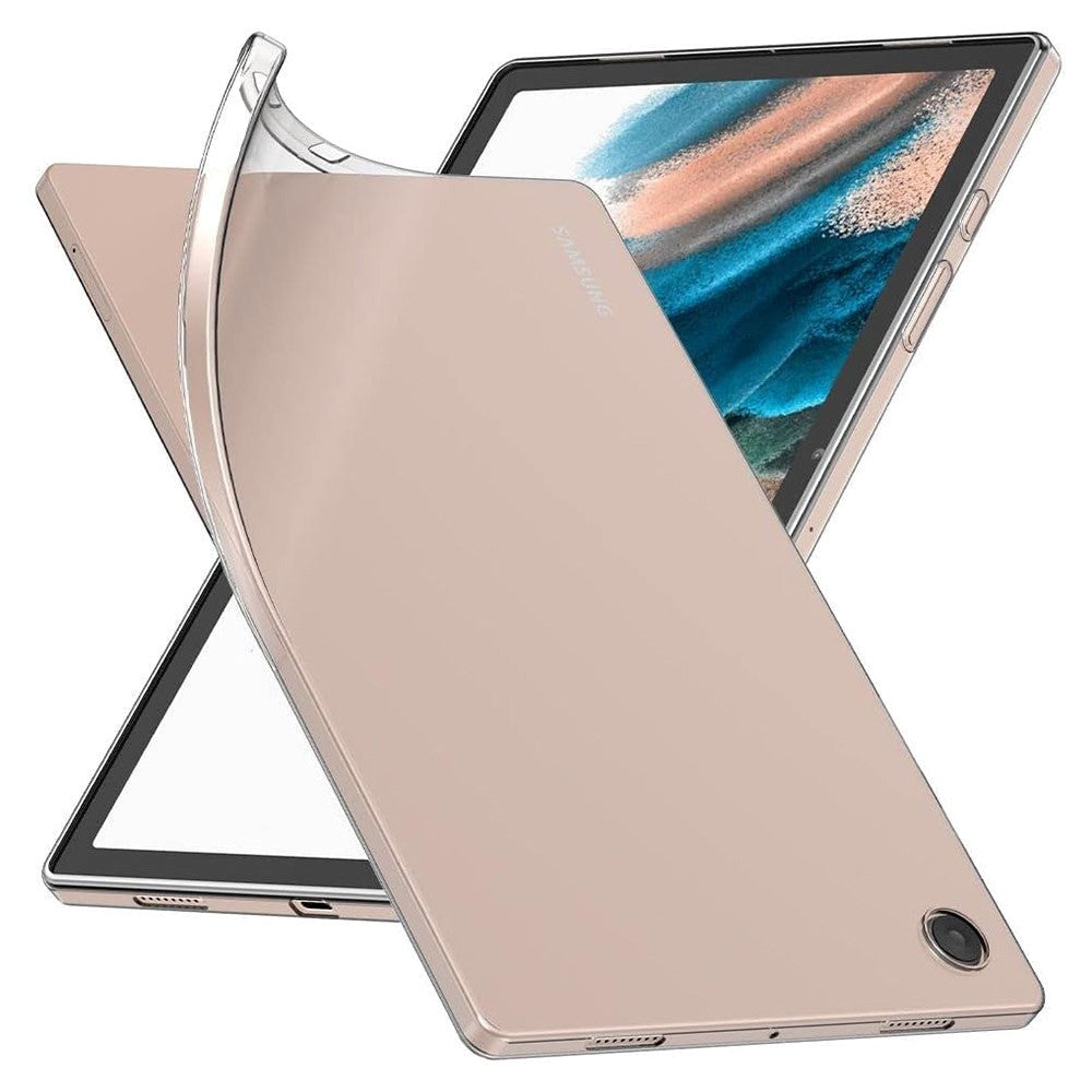 Samsung Galaxy Tab A9+ (Plus) Fleksibelt TPU Plastik Tablet Cover - Gennemsigtig