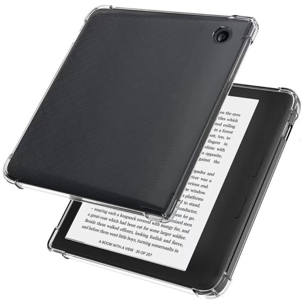 Kobo Libra 2 Fleksibelt Bagside Cover - Gennemsigtig
