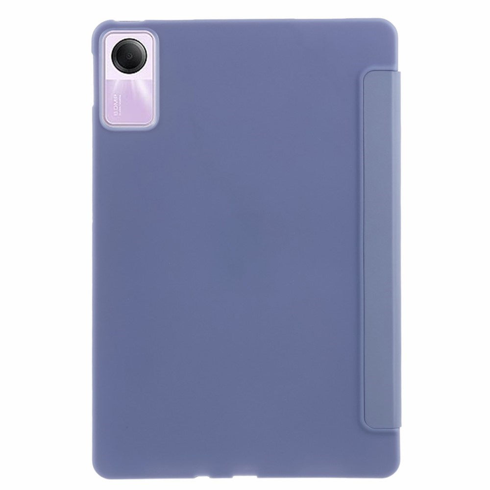 EIDERWOOD Xiaomi Redmi Pad SE Tri-Fold Kunstlæder Tablet Cover - Lilla