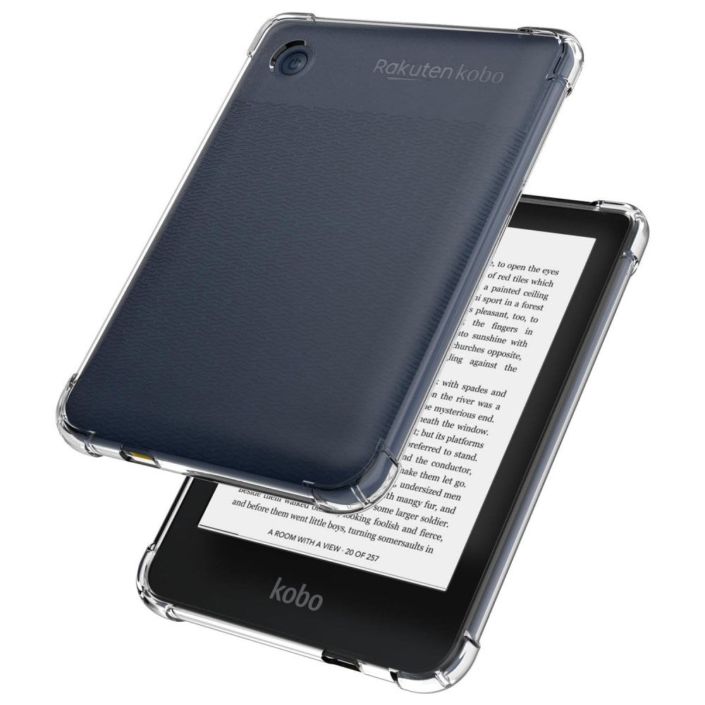 Kobo Clara 2E Fleksibelt TPU Plastik Tablet Cover - Gennemsigtig