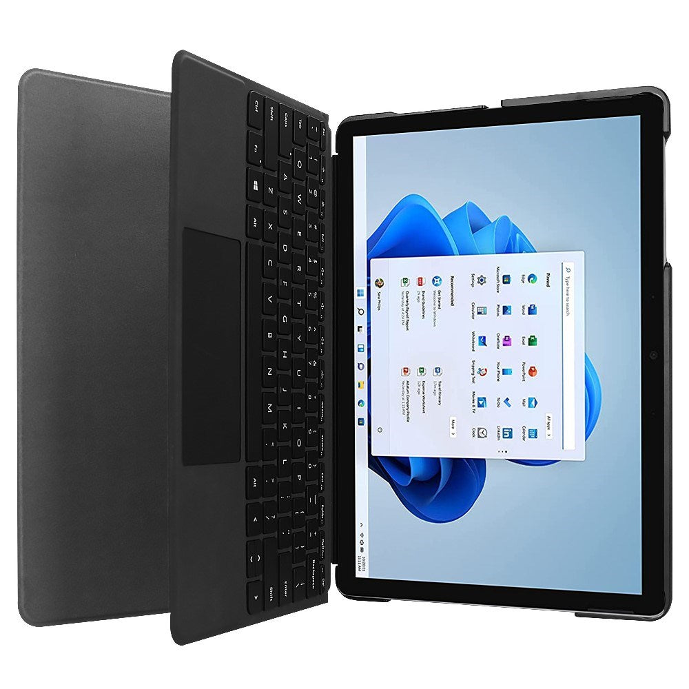 EIDERWOOD Microsoft Surface Go 4 Læder Cover m. Stander - "Don't Touch Me"