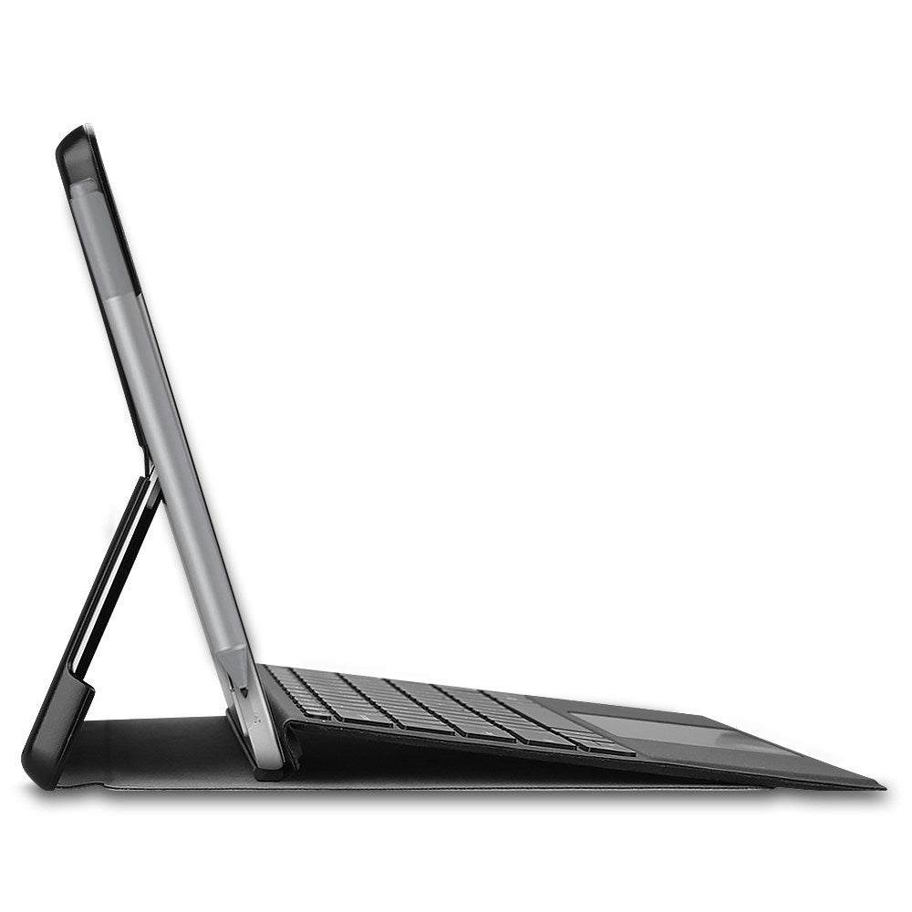 EIDERWOOD Microsoft Surface Go 4 Læder Cover m. Stander - "Don't Touch Me"