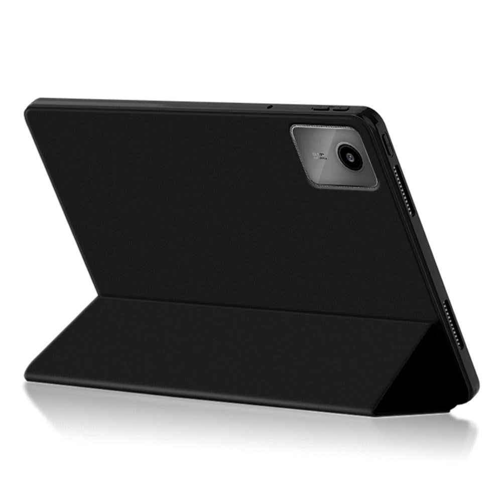 Lenovo Tab M11 Tri-Fold Læder Tablet Cover - Sort