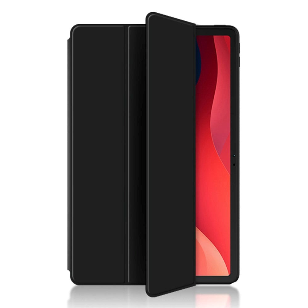 Lenovo Tab M11 Tri-Fold Læder Tablet Cover - Sort